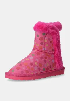 Agatha Ruiz de la Prada cizme de iarna copii culoarea roz, 241989 imagine