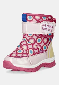 Agatha Ruiz de la Prada cizme de iarna copii culoarea roz, 251990 imagine