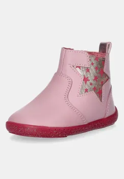 Agatha Ruiz de la Prada cizme de piele culoarea roz, 251906 imagine