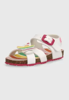 Agatha Ruiz de la Prada sandale copii culoarea alb imagine