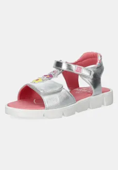 Agatha Ruiz de la Prada sandale copii culoarea argintiu, 252925 imagine