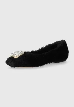AGL balerini MILLY culoarea negru, D544025PCSPONG0000 imagine