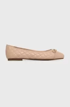 Aldo Balerini de piele transparent, cu toc plat imagine