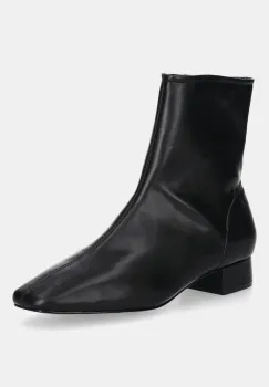 Aldo botine KATRINA culoarea negru, cu toc plat, 14146998 imagine