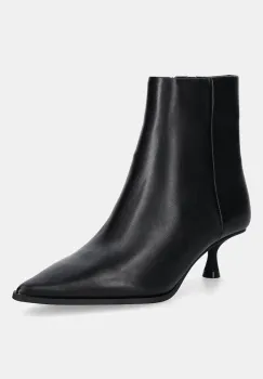 Aldo cizme de piele EMMALIE culoarea negru, cu toc cui, 13875038 imagine