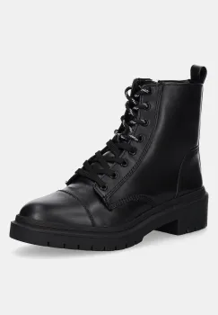 Aldo cizme de piele GOER-IN culoarea negru, cu toc plat, 14114219 imagine