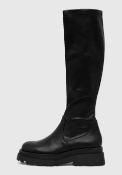 Aldo cizme Luders femei, culoarea negru, cu platforma, 13672329.LUDERS imagine