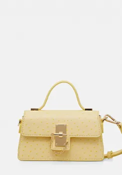 Aldo geanta CALLUNA culoarea galben, 13989475 imagine