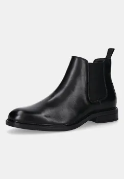 Aldo ghete chelsea de piele GIO culoarea negru, 14135018 imagine