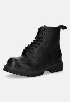 Aldo ghete de piele DOUBLEZERO culoarea negru, 14167811 imagine
