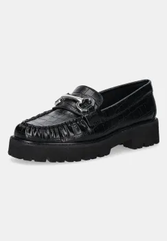 Aldo mocasini DANROSE culoarea negru, cu platforma, 14058759 imagine