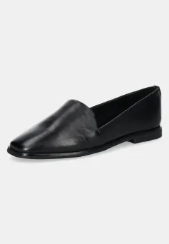 Aldo mocasini de piele CARAELIA femei, culoarea negru, cu toc plat, 13966660 imagine