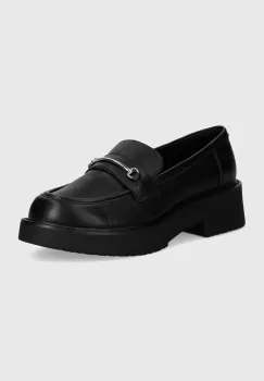 Aldo mocasini GRUNDGENS femei, culoarea negru, cu toc plat, 13804483 GRUNDGENS imagine