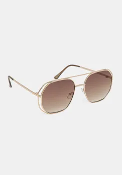 Aldo ochelari de soare AREANWAN femei, culoarea auriu, 13935438 imagine