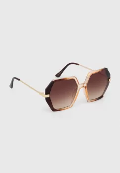 Aldo ochelari de soare YBOA femei, culoarea maro, YBOA.200 imagine
