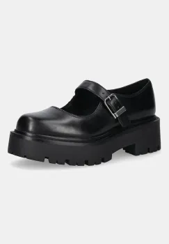 Aldo pantofi de piele ARIGON culoarea negru, cu platforma, 14058778 imagine