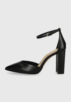 Aldo pantofi de piele FAITH culoarea negru, cu toc drept imagine