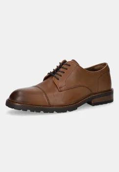 Aldo pantofi de piele FERRUCI culoarea maro, 14134981 imagine
