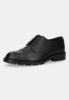 Aldo pantofi de piele FERRUCI culoarea negru, 14134977 imagine