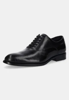 Aldo pantofi de piele TOLEDO barbati, culoarea negru, 13963623 imagine
