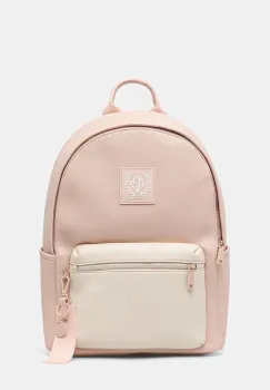 Aldo rucsac culoarea roz, mare, cu imprimeu, THALI.693 imagine