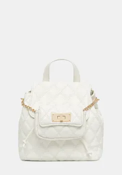 Aldo rucsac OCAELI femei, culoarea alb, mic, uni, 13933736 imagine
