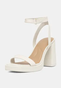Aldo sandale de piele BERADE culoarea bej, 13968083 imagine