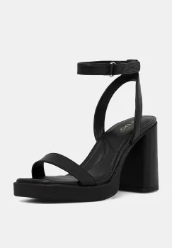 Aldo sandale de piele BERADE culoarea negru, 13968102 imagine