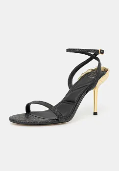 Aldo sandale de piele URSULAHEEL culoarea negru, 14008289 imagine