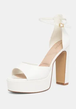 Aldo sandale NISSA culoarea alb, 13567222 imagine
