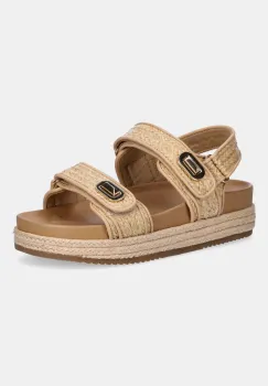 Aldo sandale SUNHAVEN femei, culoarea bej, cu platforma, 13902557 imagine