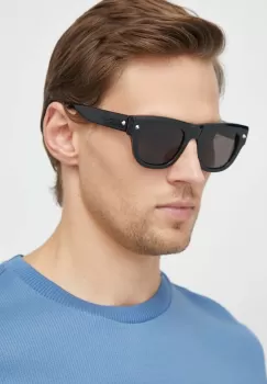 Alexander McQueen ochelari de soare barbati, culoarea negru imagine