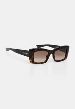 Alexander McQueen ochelari de soare culoarea maro, AM0526S imagine