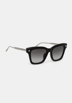 Alexander McQueen ochelari de soare femei, culoarea negru, AM0483S imagine