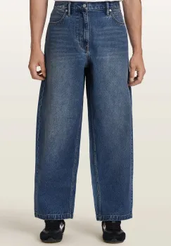 AllSaints  blugi barrel pentru barbati SLOUCH imagine