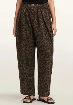 AllSaints blugi barrel pentru femei imagine