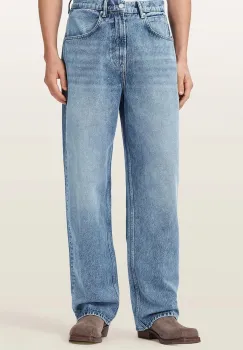 AllSaints blugi relaxed fit pentru barbati RIVET imagine