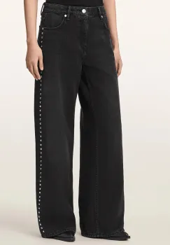 AllSaints  blugi straight pentru femei SWAY imagine