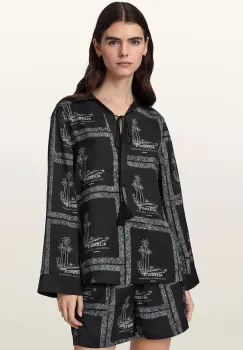 AllSaints bluza tip camasa pentru femei LETTIE imagine