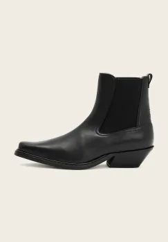 AllSaints  botine pentru femei din piele Carter Chelsea imagine