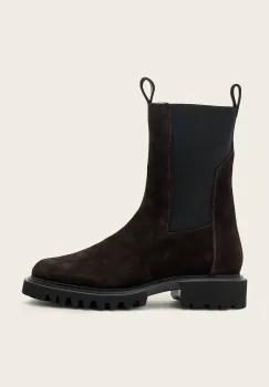 AllSaints  botine pentru femei din piele intoarsa Hallie Suede Boot imagine