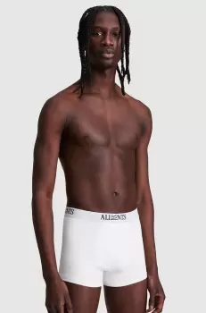 AllSaints boxeri barbati, culoarea alb imagine