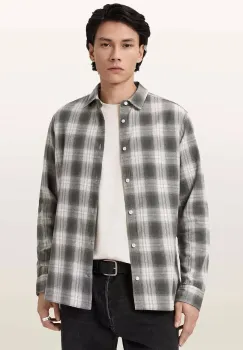 AllSaints camasa din bumbac KELBY imagine