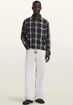 AllSaints  camasa pentru barbati din bumbac imagine
