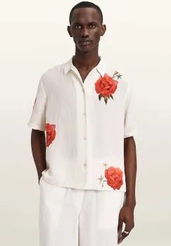 AllSaints camasa pentru barbati, din in FLEUR imagine