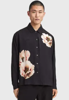 AllSaints  camasa pentru barbati din vascoza FLORAISON LS SHIRT imagine