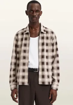 AllSaints camasa pentru barbati KRATER LS SHIRT imagine
