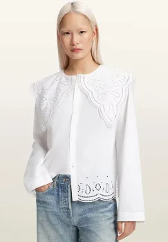 AllSaints camasa pentru femei, din bumbac MARIE imagine