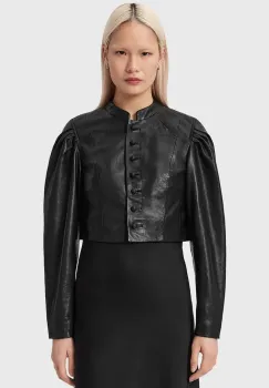 AllSaints geaca de piele SADIE imagine