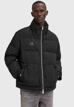 AllSaints geaca PULSE culoarea negru, de iarna, M014OD imagine